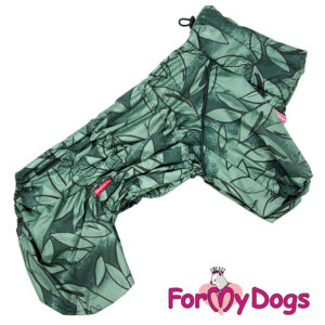 ForMyDogs | Regndragt – “Green Leaves”, Male