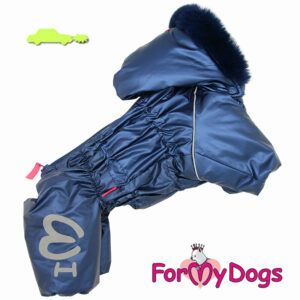 ForMyDogs | Overall – “Blue metallic”, Male
